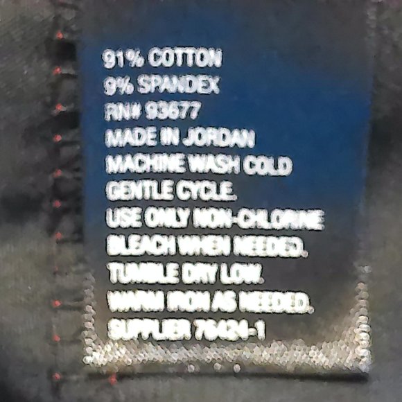 Burgundy Wine Dress Pants Straight Leg SZ 12 by Worthington - Picture 7 of 7